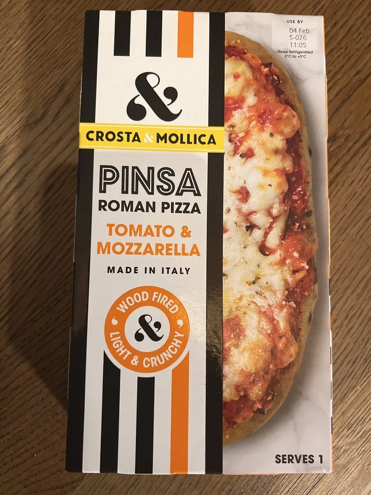Pinsa, Tomato & Mozarella