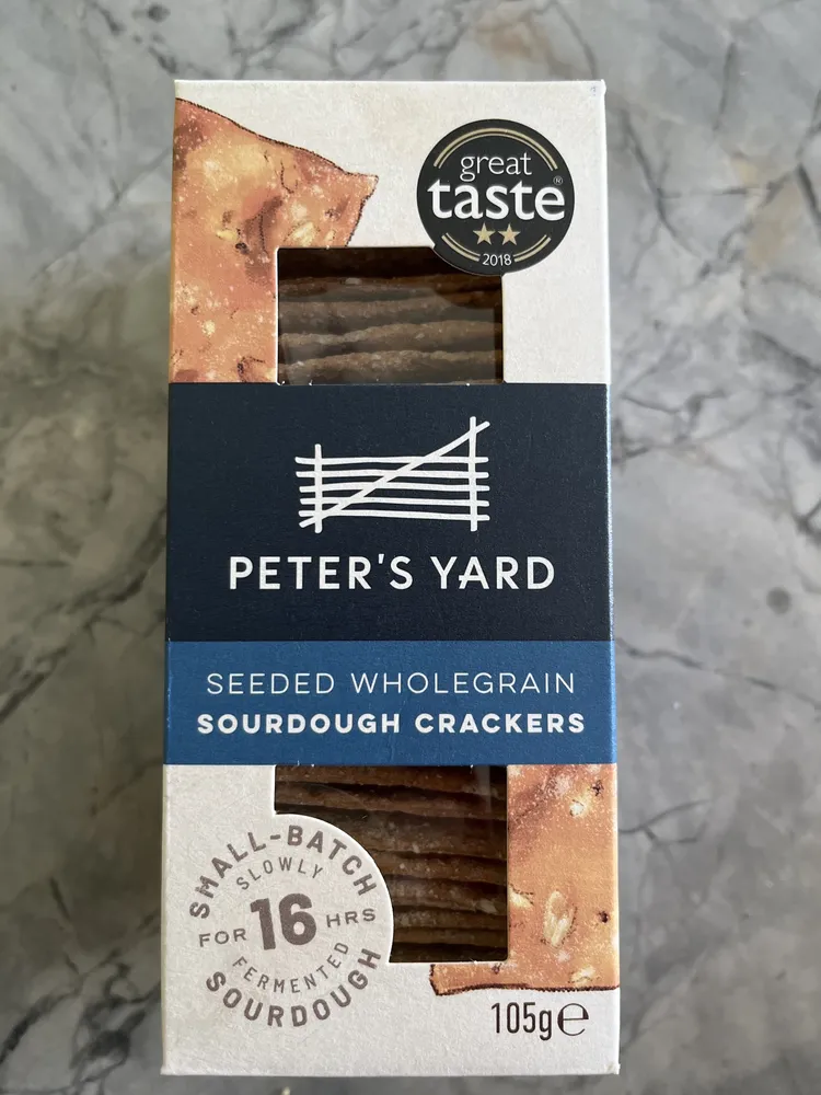 Peter's Yard Sourdough Crispbread Seeded Wholegrain