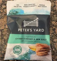 Cyder vinegar and sea salt sourdough bites