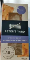 Poppy Seed Sourdough Crackers