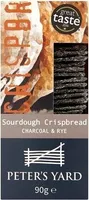 Charcoal & Rye Sourdough Crispbread