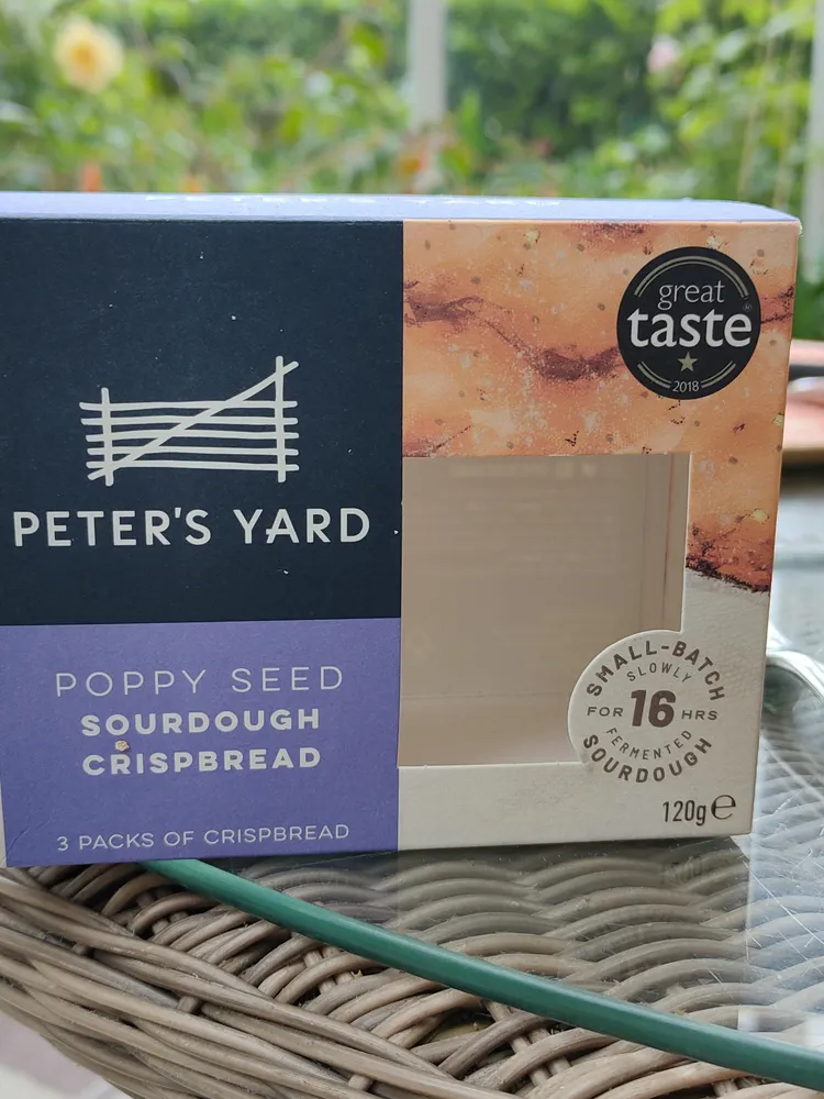 Peter's Yard Sourdough Crispbread Spelt & Poppy Seed