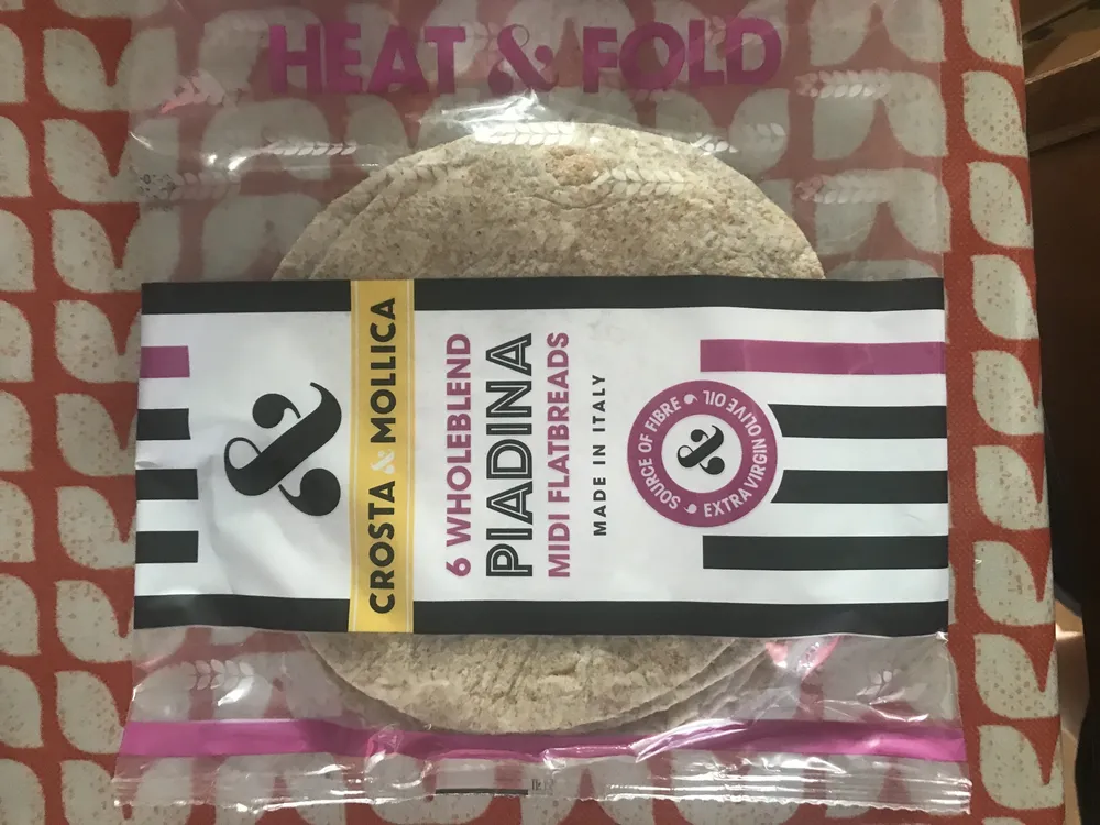 6 Wholeblend Piadina Mini Flatbreads