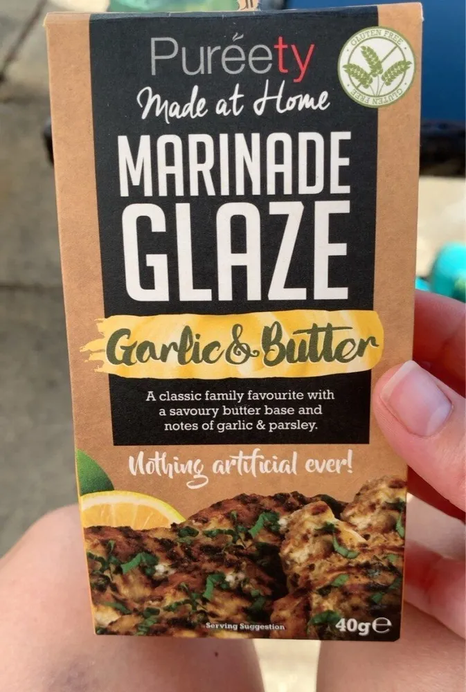 Marinade glaze garlic & butter