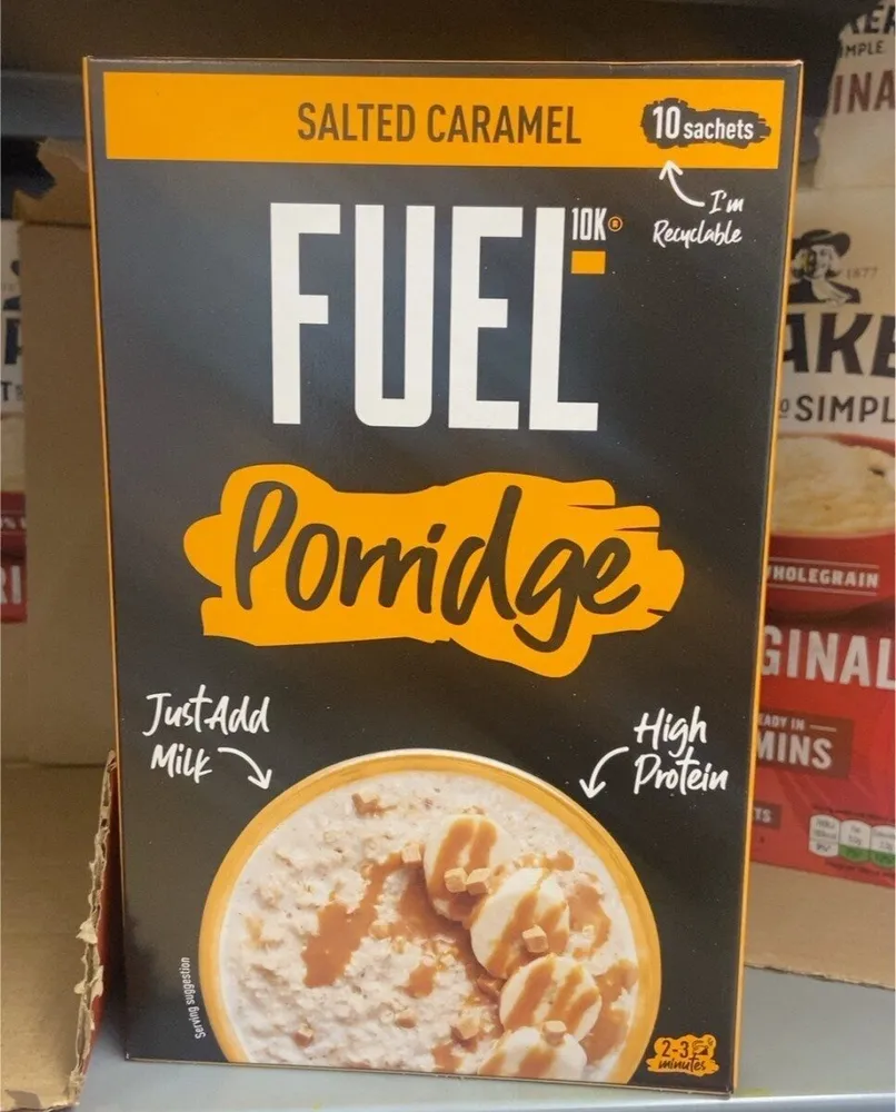 FUEL Porridge Salted Caramel flavour