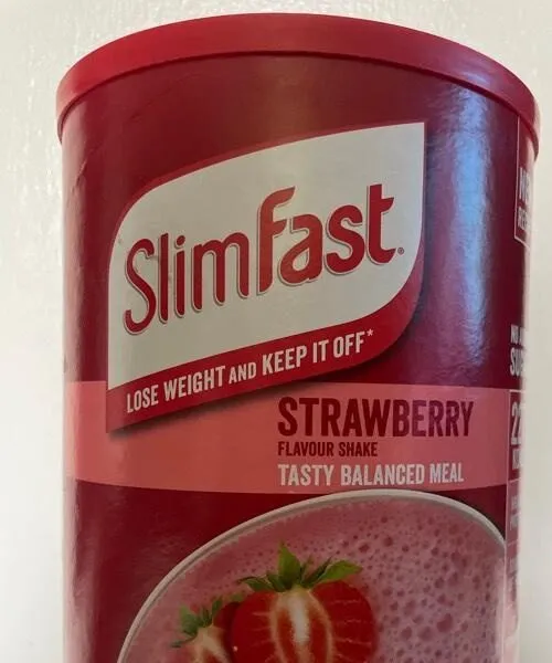 Strawberry flavour shake