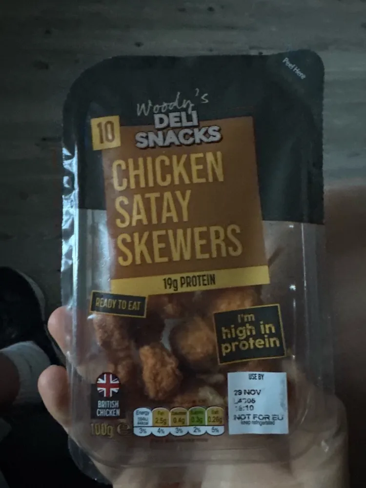 Chicken Satay Sticks