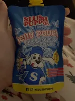 Slush puppie blue raspberry jelly pouch