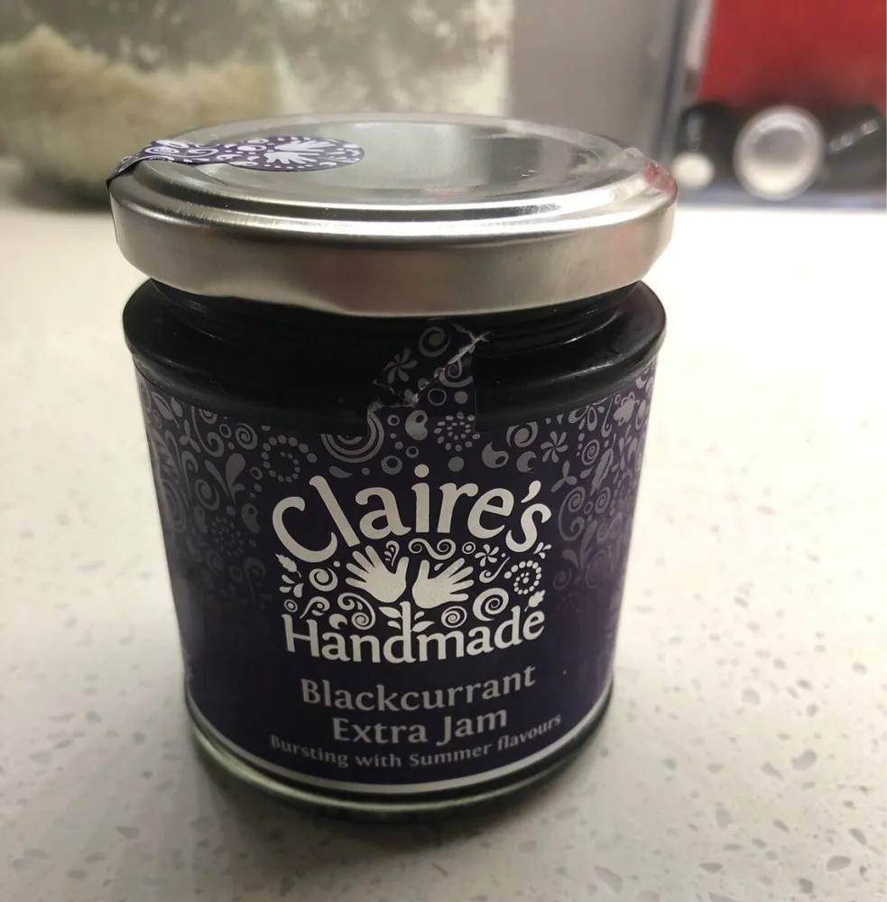 Claire's Handmade - Blackcurrant Extra Jam