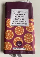 Orange & Rhubarb Oat Milk Chocolate