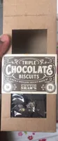 Triple chocolate biscuits