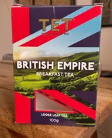 British Empire breakfast tea
