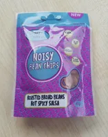Noisy bean chips - hot spicy salsa