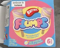 Barratt Flumps - Mini vanilla ice cream lollies
