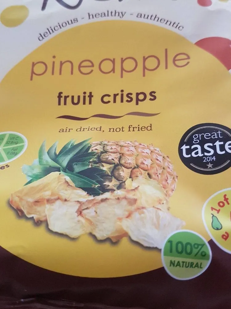 Nim's Pineapple Fruit Crisps - 21g