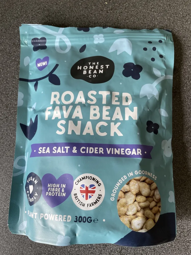 Roasted Fava Bean Snack Sea Salt & Cider Vinegar