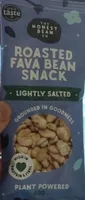 Roasted fava bean snack
