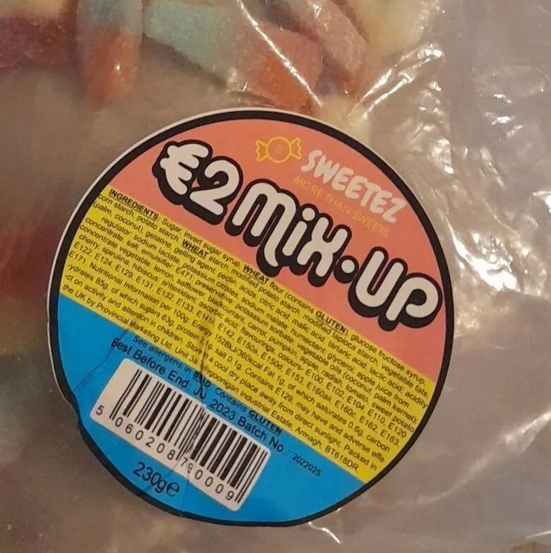 Sweetz mix up