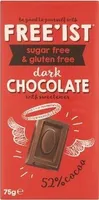 Free'ist Sugar Free Dark Chocolate with Sweetener