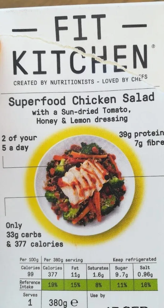 Superfood chicken salad