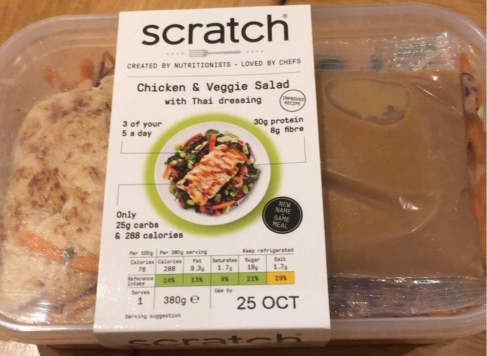 Chicken & Veggie Salad