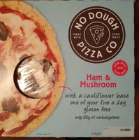 No Dough Pizza Co Ham & Mushroom