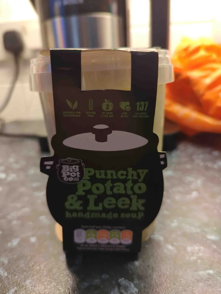 Punchy Potato and Leek Soup