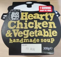 Hearty Chicken And Vegetable Handmade Soup