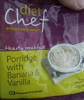 Porridge banane vanille