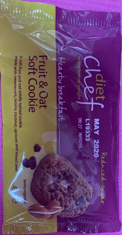 Fruit &oat soft cookie