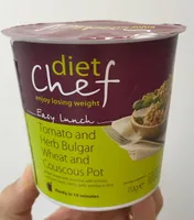 Tomato and Herb Bulgar Wheat and Couscous Pot
