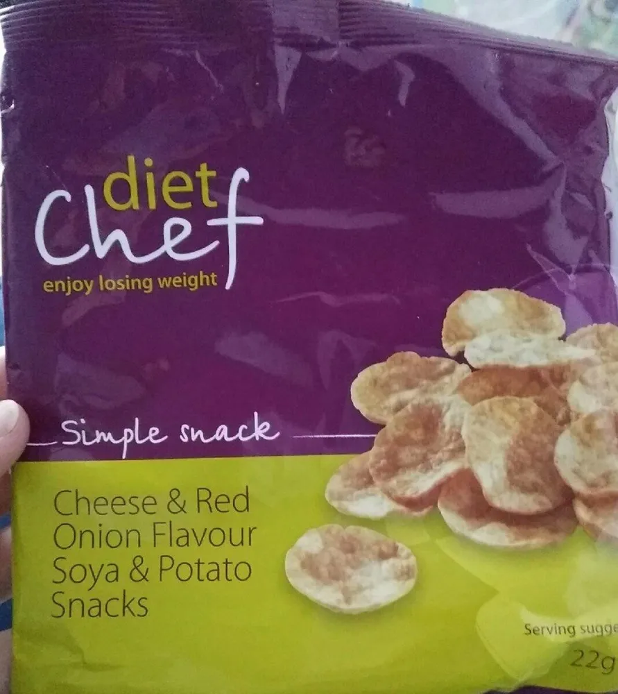 Chips fromage oignons soja