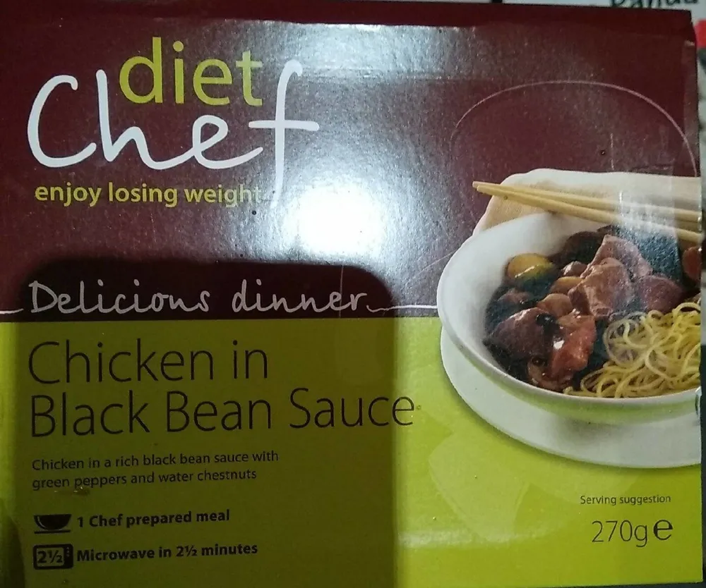 Chicken in black bean sauce