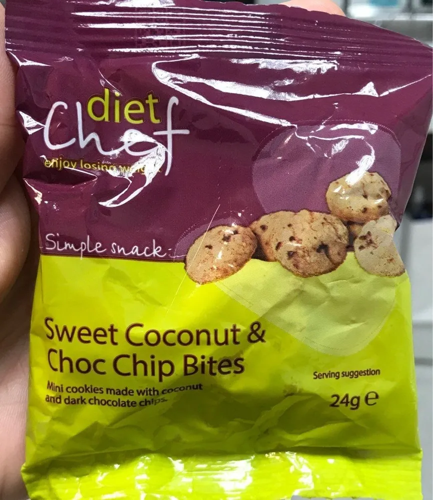 Sweet Coconut & Choc Chip Bites