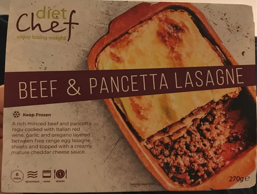 Beef & Pancetta Lasagne