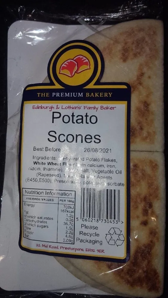 Potato scones
