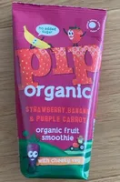 Straberry,banana&purple carrot smoothie
