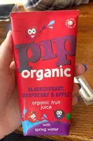 Pip Organic blackcurrant, raspberry & apple juice
