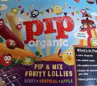 Pip & mix fruity lollies