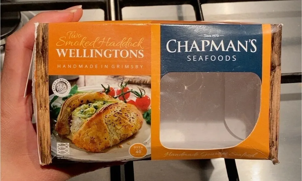 Smoked haddock wellington