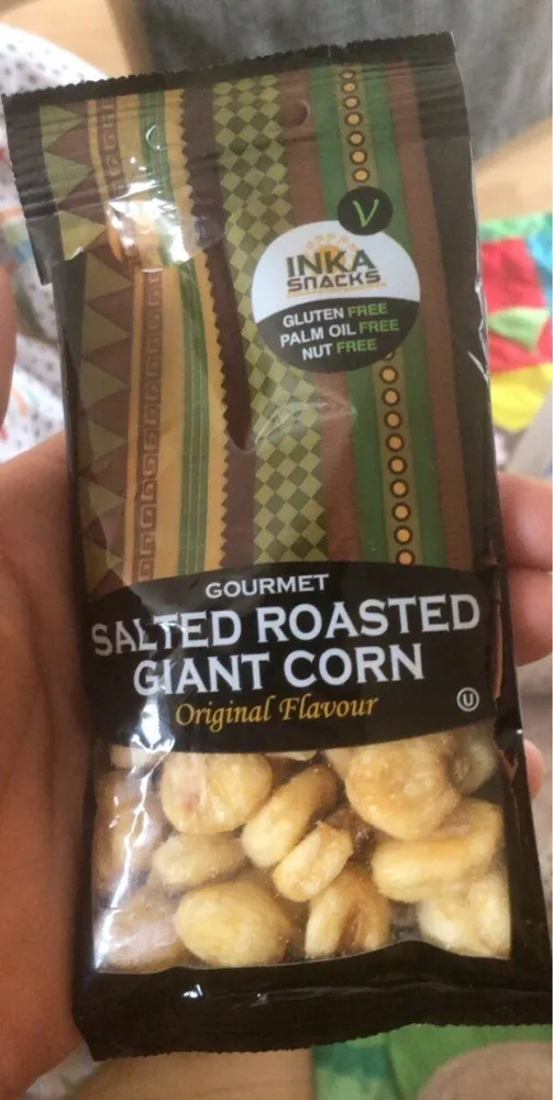 Salted roasted giant corn