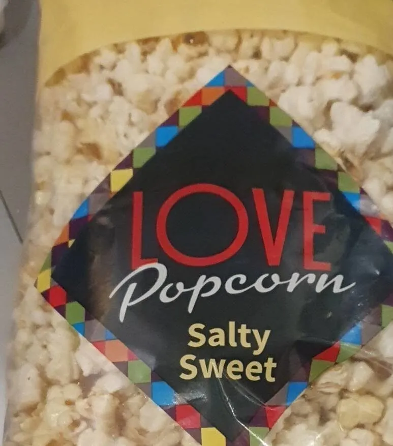 Salty sweet popcorn