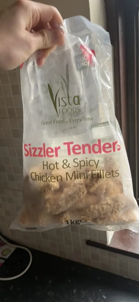 Sizzler Tenders Hot & Spicy Chicken Mini Fillets