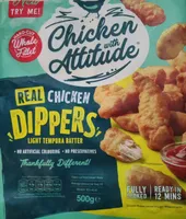 Real Chicken Dippers Light Tempura Batter