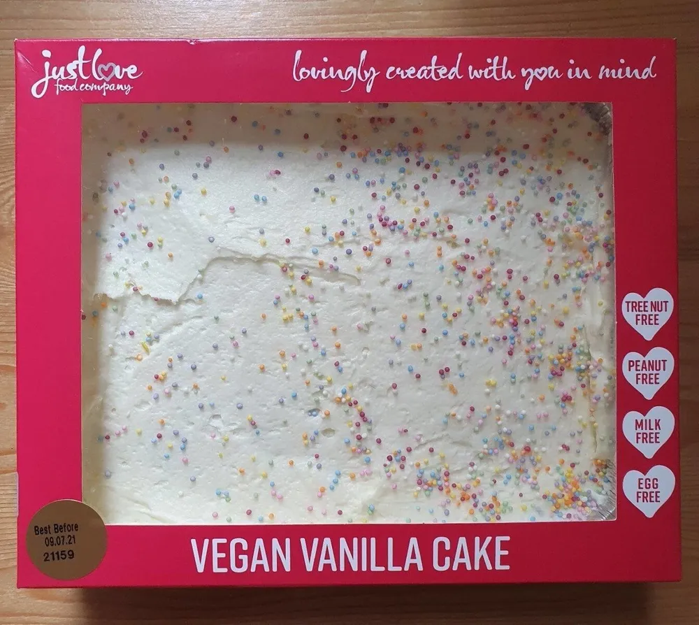 Vegan Vanilla Cake