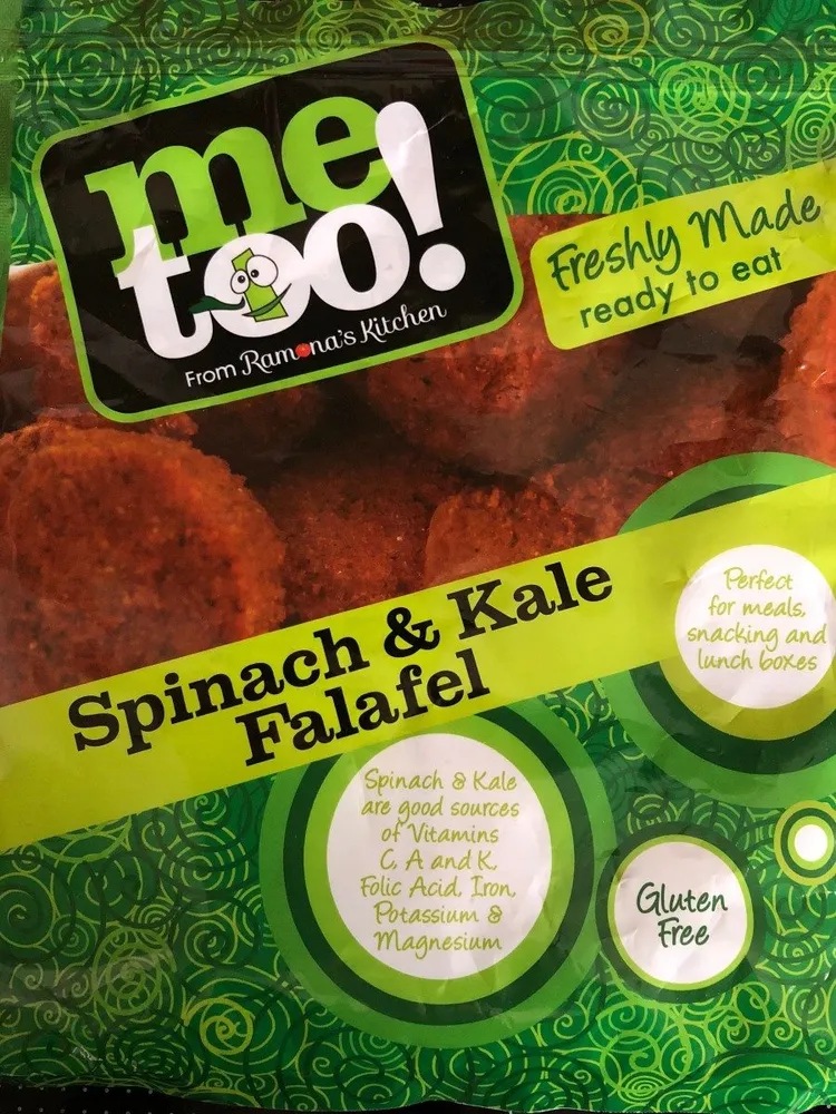 Me Too! Spinach & Kale Falafel 500G