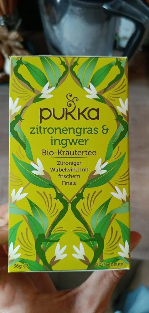 Zitronengras und ignwer tee