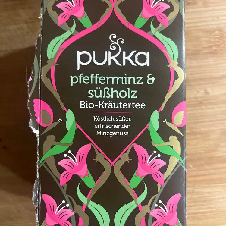 Pukka pfefferminz & süßholz tee