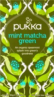 Organic Mint Matcha Green Green Tea Sachets