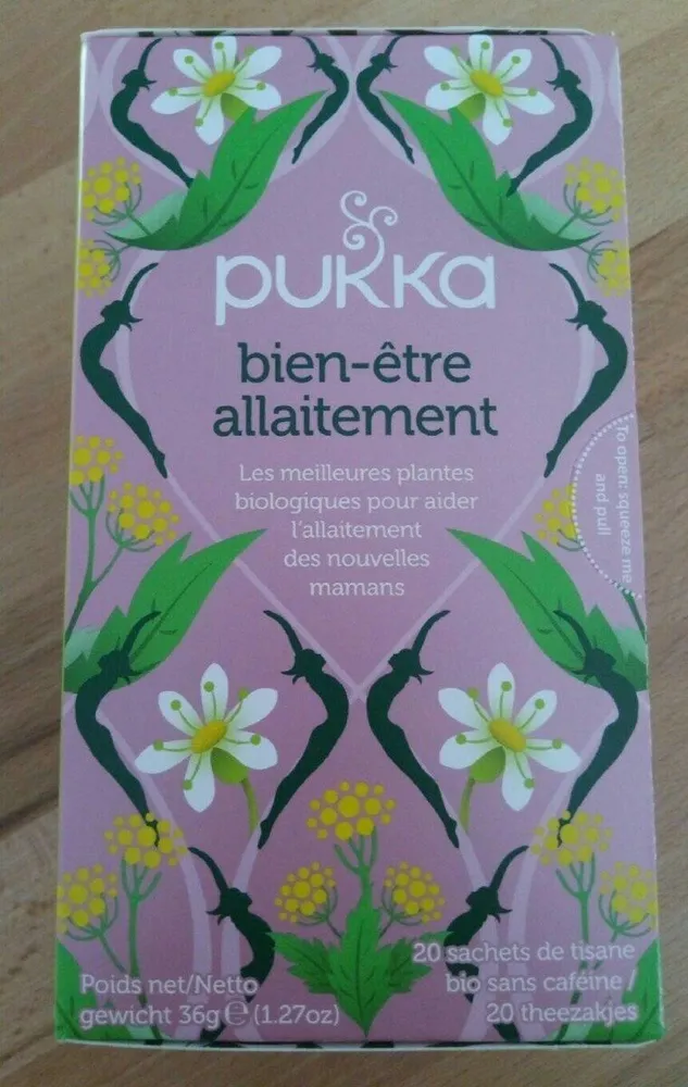 Pukka bien-être allaitement